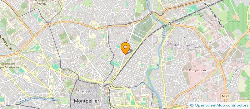 localisation de l'entreprise MADAME EVA ARCOS MESTRE à MONTPELLIER
