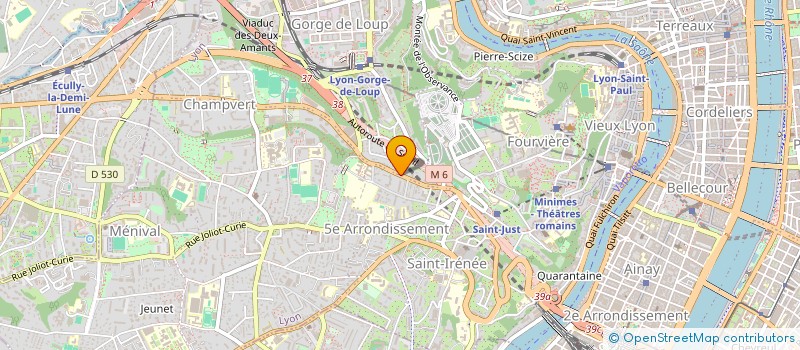 localisation de l'entreprise MADAME EVA ARISTHENE  LYON