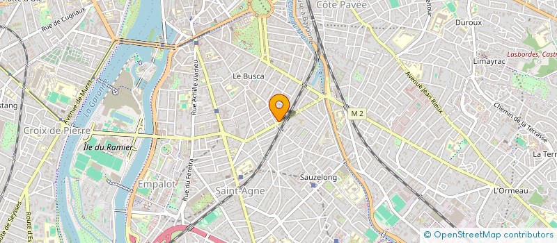 localisation de l'entreprise MADAME EVA ARNAEZ CARON  TOULOUSE