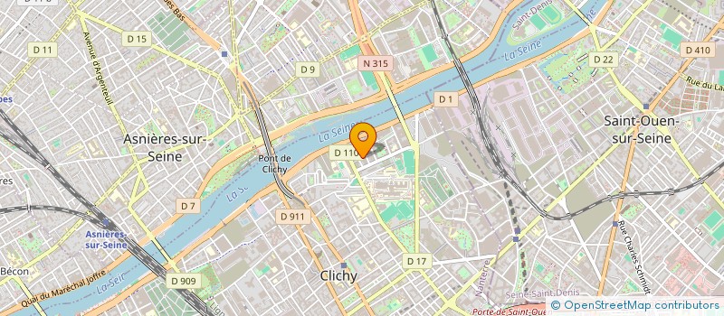 localisation de l'entreprise MADAME EVA ATTAL à CLICHY