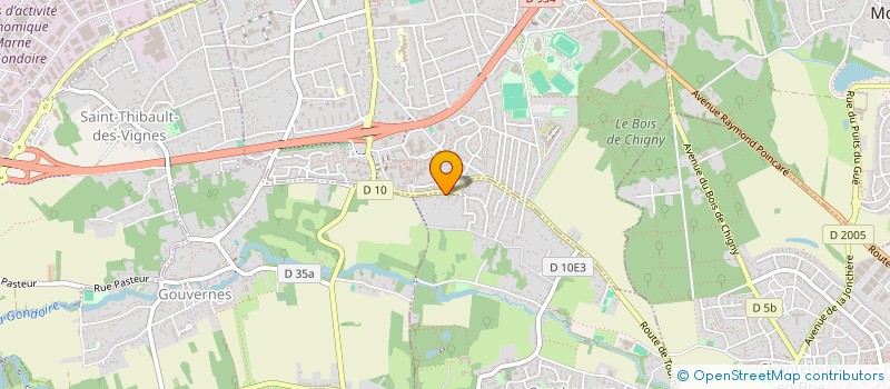 localisation de l'entreprise MADAME EVA AUBARD  CHESSY