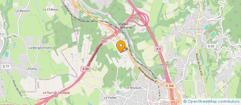 localisation de l'entreprise MADAME EVA BALIARDO  LYON