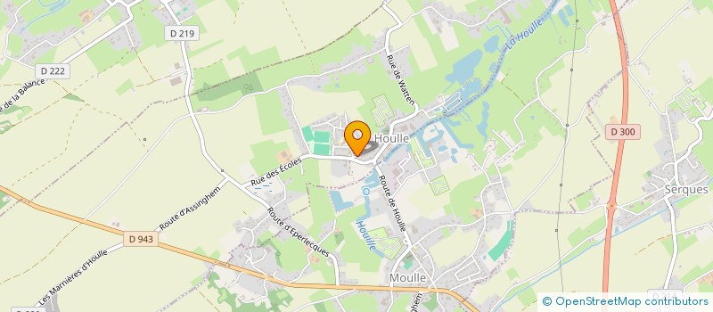 localisation de l'entreprise MADAME EVA BARON  HOULLE