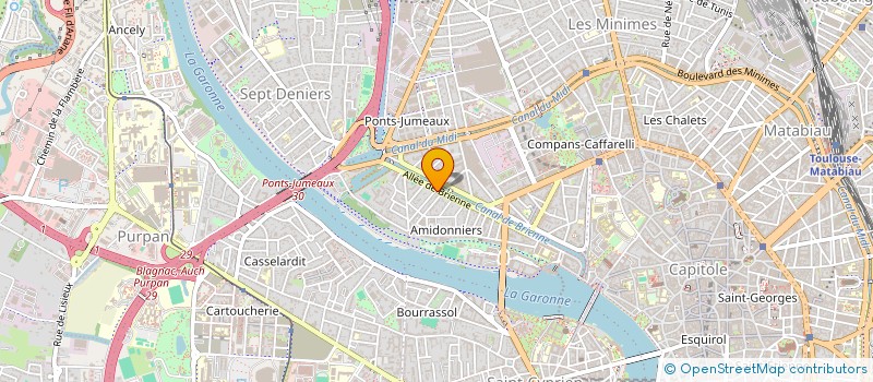 localisation de l'entreprise MADAME EVA BAUER à TOULOUSE