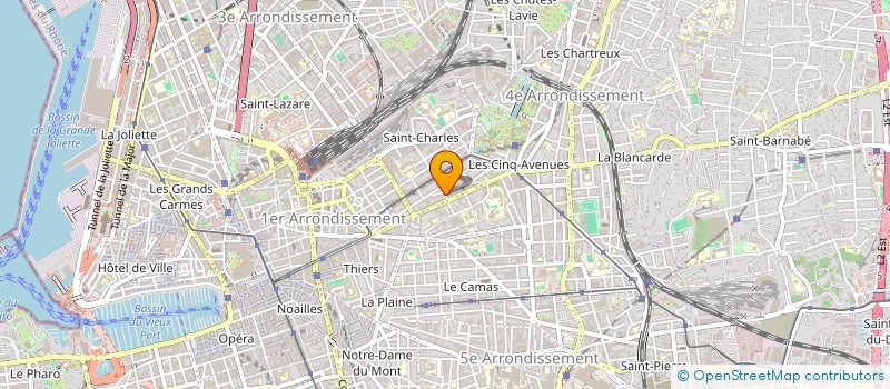 localisation de l'entreprise MADAME EVA BEILLARD à MARSEILLE