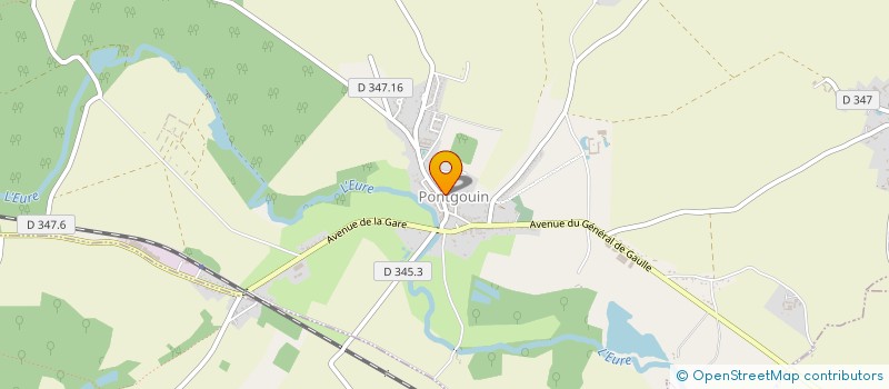 localisation de l'entreprise MADAME EVA BENSE à PONTGOUIN