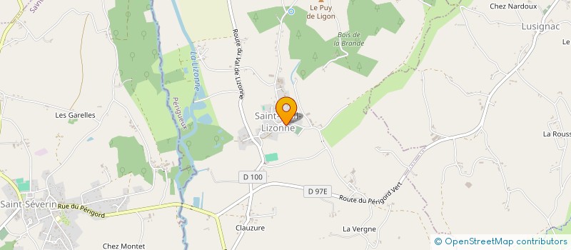 localisation de l'entreprise MADAME EVA BERG  SAINT-PAUL-LIZONNE