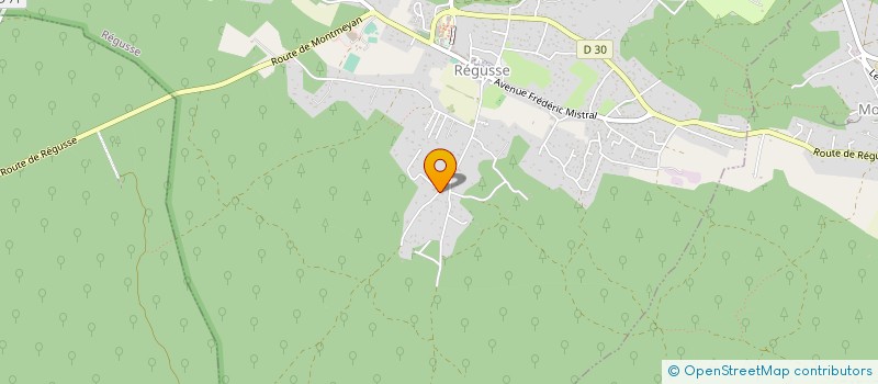 localisation de l'entreprise MADAME EVA BERTHIER à REGUSSE