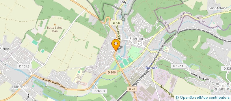 localisation de l'entreprise MADAME EVA BERTONI à EPERNON