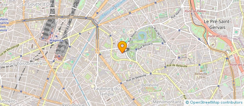 localisation de l'entreprise MADAME EVA BETH  PARIS