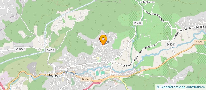 localisation de l'entreprise MADAME EVA BIASCI  AURIOL