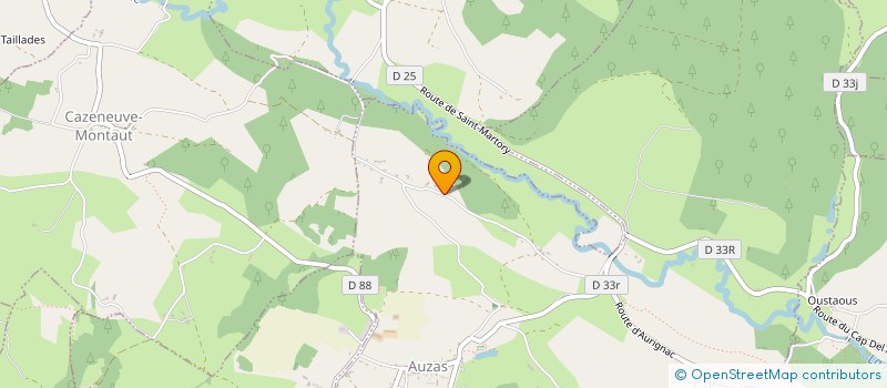 localisation de l'entreprise MADAME EVA BIZARD  AUZAS