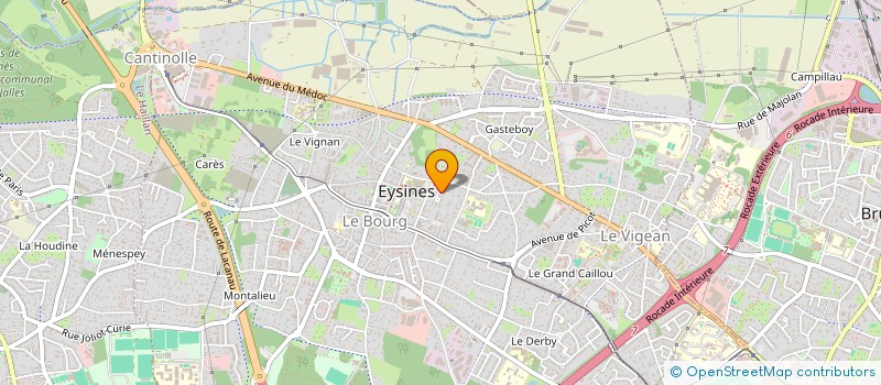 localisation de l'entreprise MADAME EVA BLANCHARD  EYSINES