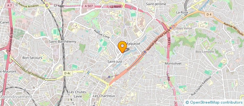 localisation de l'entreprise MADAME EVA BOGEY  MARSEILLE