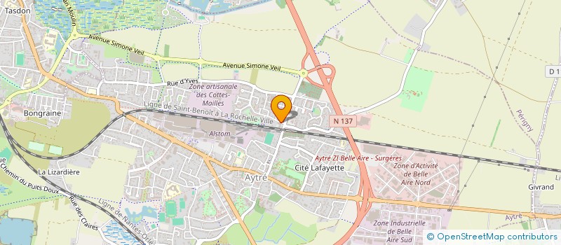 localisation de l'entreprise MADAME EVA BOHMERT  AYTRE