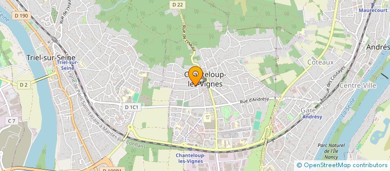 localisation de l'entreprise MADAME EVA BOHRER  CHANTELOUP-LES-VIGNES