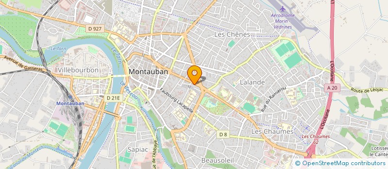 localisation de l'entreprise MADAME EVA BONGRAT  MONTAUBAN