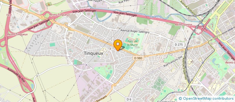 localisation de l'entreprise MADAME EVA BOUCHEMAL  TINQUEUX