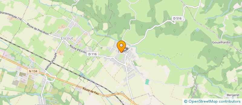 localisation de l'entreprise MADAME EVA BOURDIEU  GRENADE-SUR-L'ADOUR