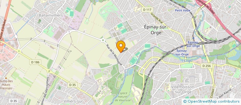 localisation de l'entreprise MADAME EVA BOUTBOUL  EPINAY-SUR-ORGE