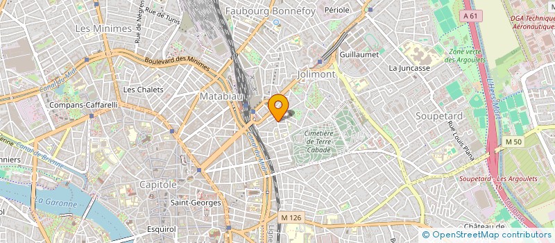 localisation de l'entreprise MADAME EVA BOYER  TOULOUSE