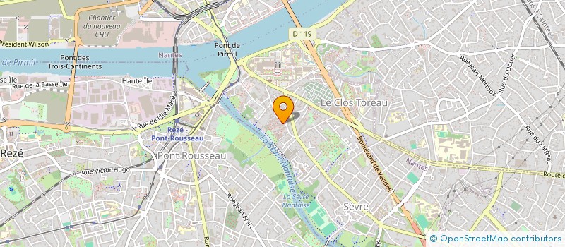 localisation de l'entreprise MADAME EVA BRANGER à NANTES
