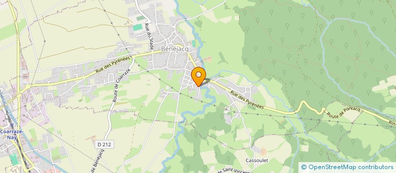 localisation de l'entreprise MADAME EVA BROUCA à ASSON