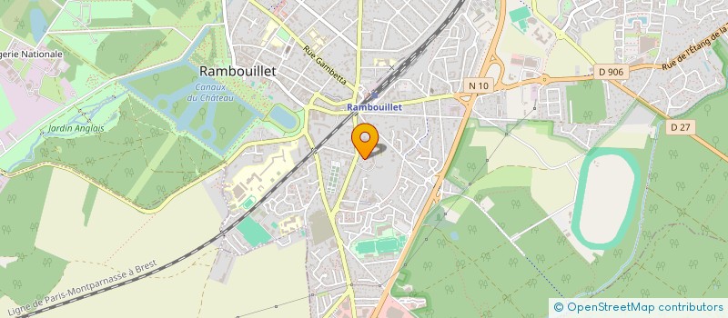 localisation de l'entreprise MADAME EVA BRUGIERE à RAMBOUILLET