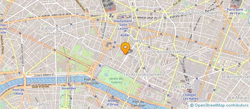 localisation de l'entreprise MADAME EVA BRUNELLI BRONDEX  PARIS