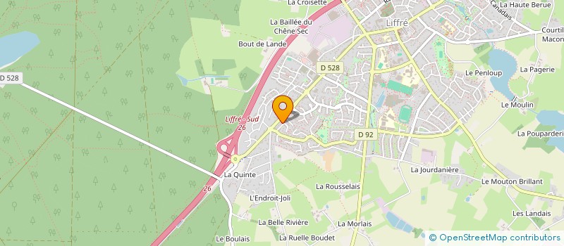 localisation de l'entreprise MADAME EVA CANTAGREL  LIFFRE