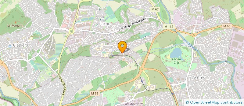 localisation de l'entreprise MADAME EVA CARRIAT  CASTELNAU-LE-LEZ