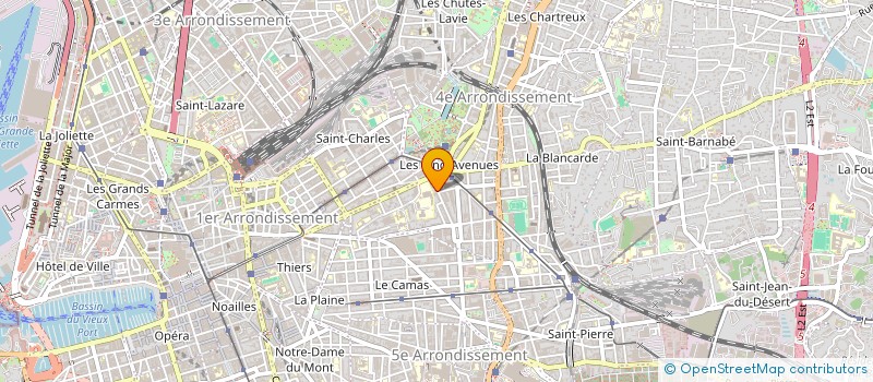 localisation de l'entreprise MADAME EVA CASCINELLI à MARSEILLE