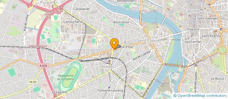 localisation de l'entreprise MADAME EVA CASTRO MADUREIRA à TOULOUSE