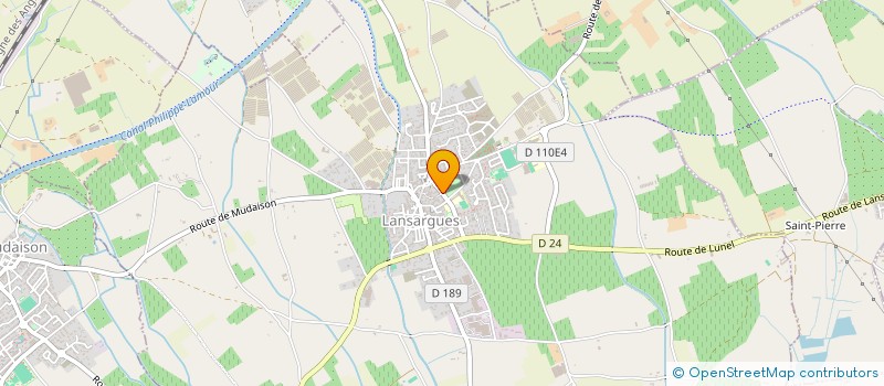 localisation de l'entreprise MADAME EVA CAUCHI  LANSARGUES