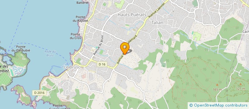 localisation de l'entreprise MADAME EVA CAZAUX à SIX-FOURS-LES-PLAGES