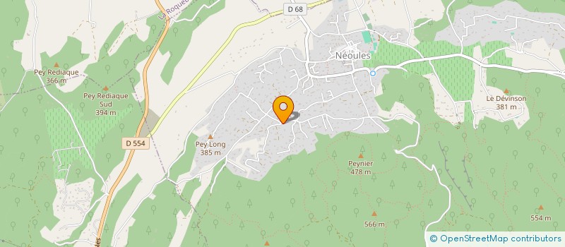 localisation de l'entreprise MADAME EVA CEROVETTI à NEOULES
