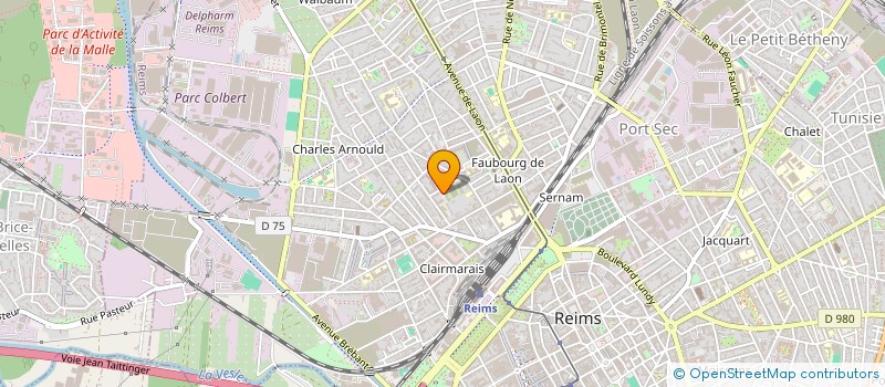 localisation de l'entreprise MADAME EVA CHAIR  REIMS