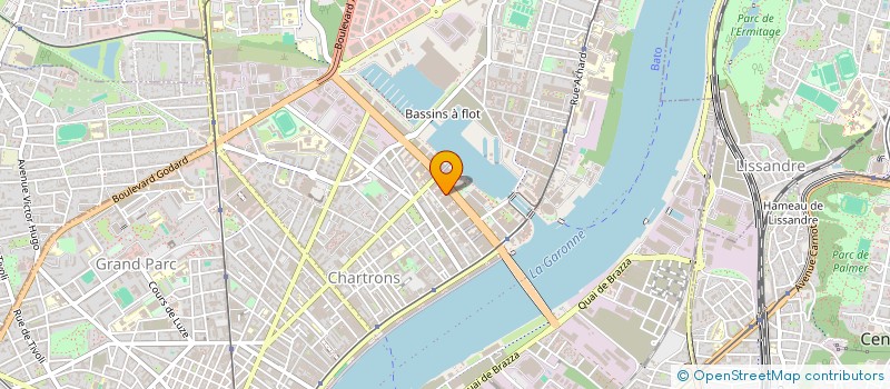 localisation de l'entreprise MADAME EVA CHALVESCHE  BORDEAUX