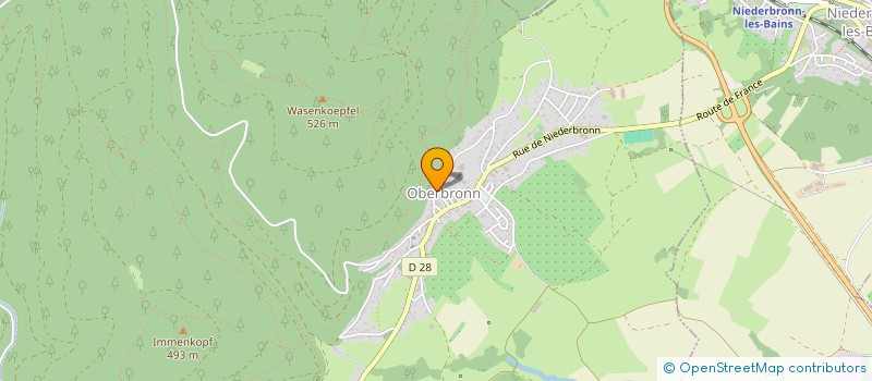 localisation de l'entreprise MADAME EVA CHAMBON  OBERBRONN