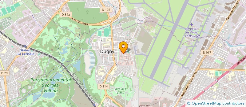 localisation de l'entreprise MADAME EVA CHAPPARD à DUGNY