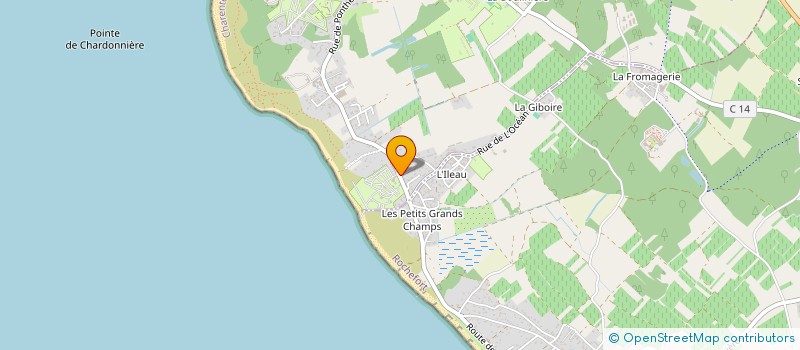 localisation de l'entreprise MADAME EVA CHARLES à SAINT-GEORGES-D'OLERON