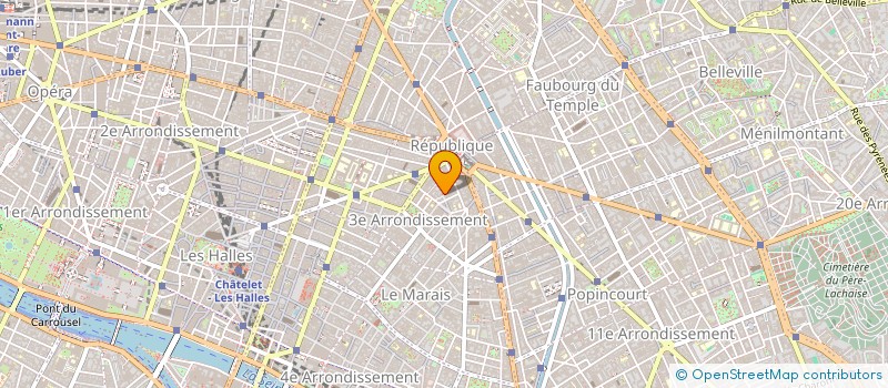 localisation de l'entreprise MADAME EVA CHERCHES  PARIS