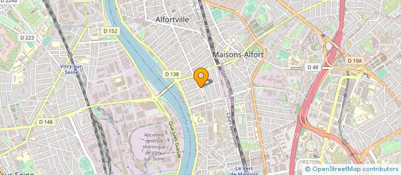 localisation de l'entreprise MADAME EVA CHETTLE à ALFORTVILLE