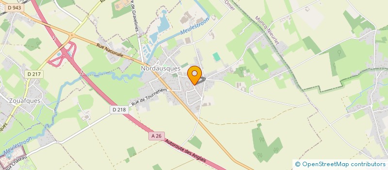 localisation de l'entreprise MADAME EVA CHEVALIER  NORDAUSQUES