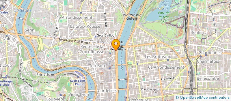 localisation de l'entreprise MADAME EVA CHEVALIER à LYON