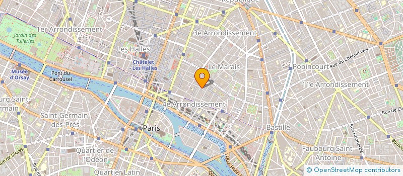 localisation de l'entreprise MADAME EVA CHI  PARIS 04