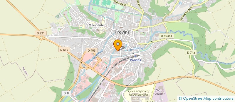 localisation de l'entreprise MADAME EVA CIANCI  PROVINS