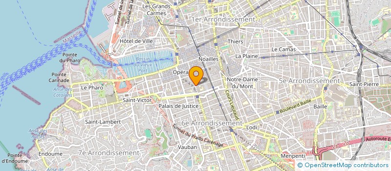 localisation de l'entreprise MADAME EVA CIOSI  MARSEILLE