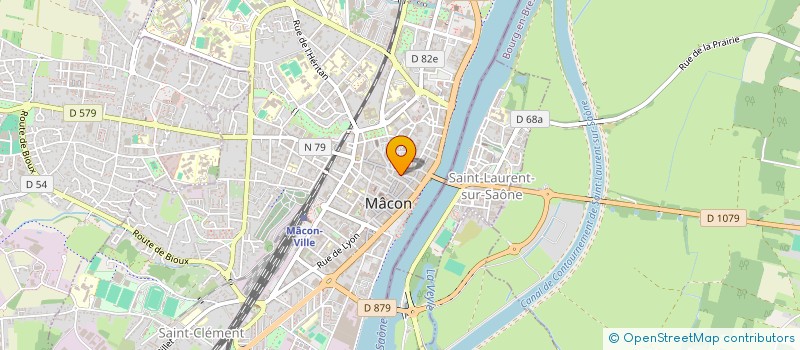 localisation de l'entreprise MADAME EVA-CLOTHILDE FORAY à MACON