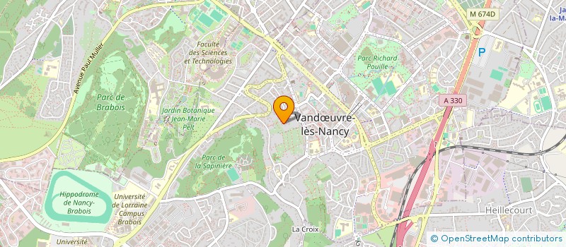 localisation de l'entreprise MADAME EVA COLNE  LUNEVILLE